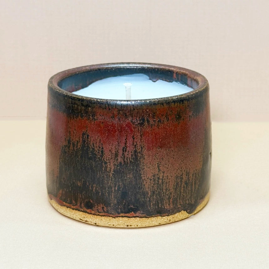 Pottery Single Wick Candle