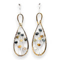 Wildflower Cat's Eye Earrings