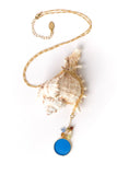 Sand and Sea Citrine Focal Necklace