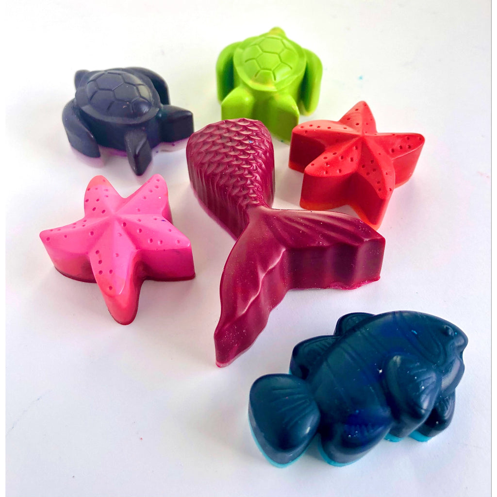 Ocean Life Crayons