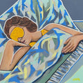 GLORIA gouache and acrylic by Sarah Ferreira