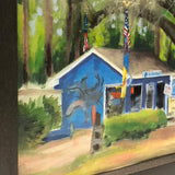 AN EDISTO ICON original acrylic painting by Holly Glasscock