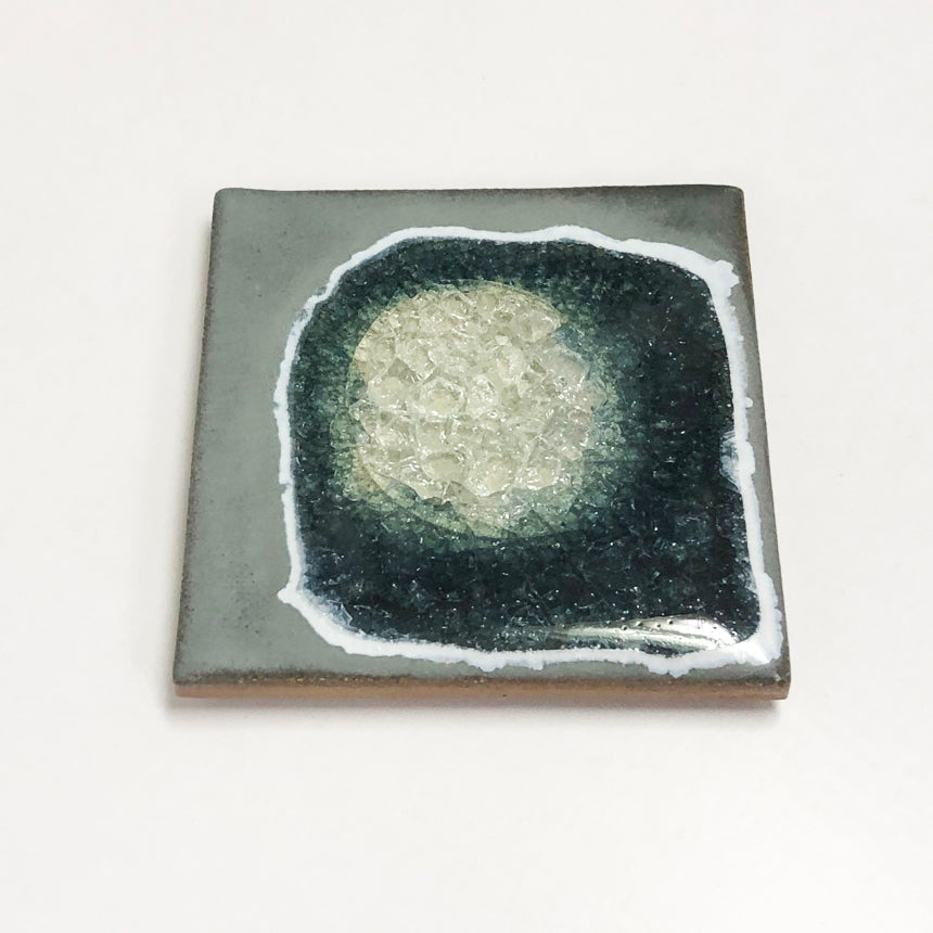 Geode Crackle Coaster
