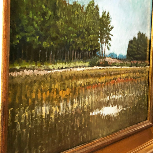 ASHEPOO oil on canvas by J. Austin Ball