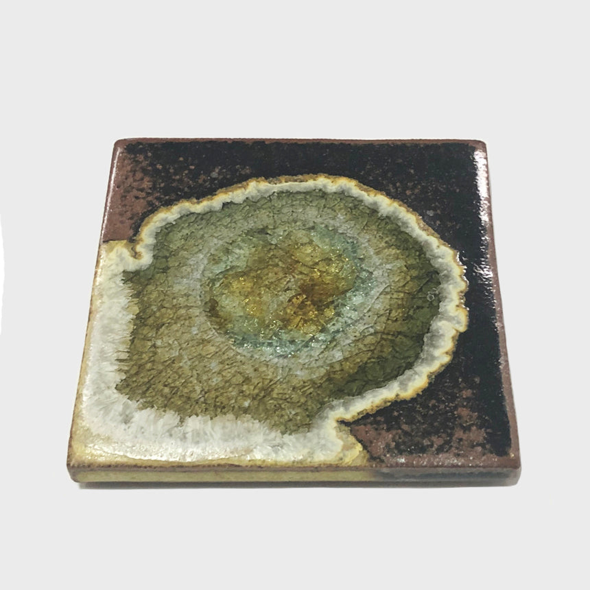 Geode Crackle Coaster