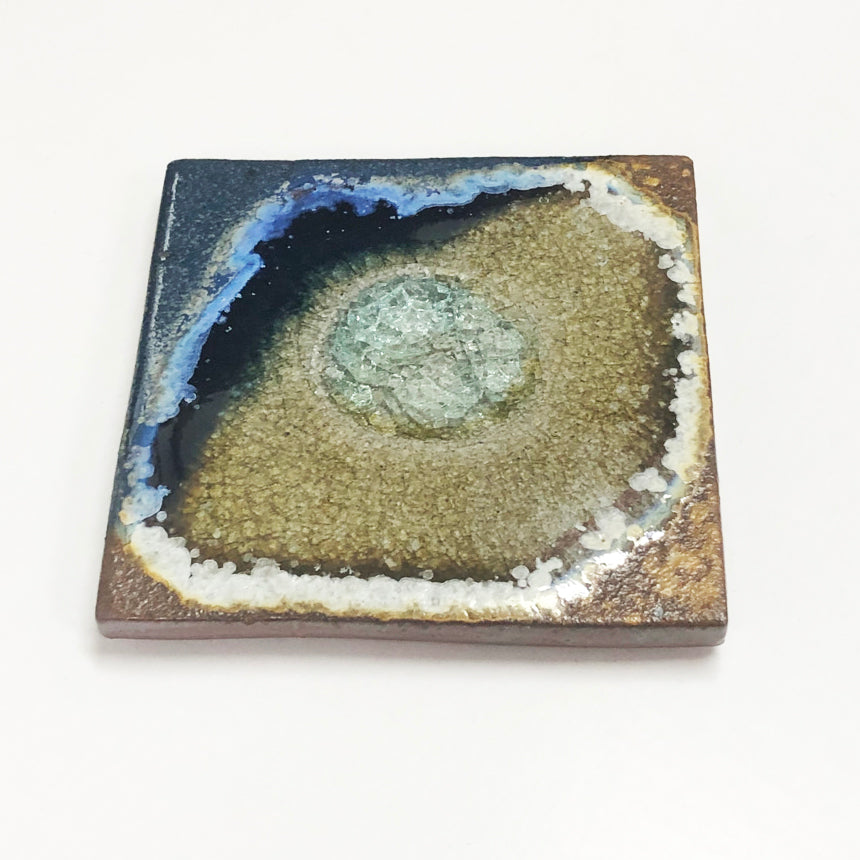 Geode Crackle Coaster