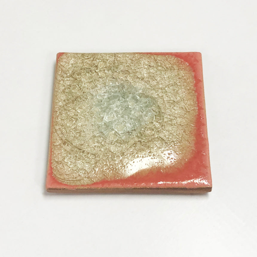 Geode Crackle Coaster