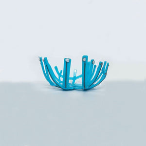 Fused Glass Coral Bowl