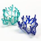 Coral Tealight Candle Holder