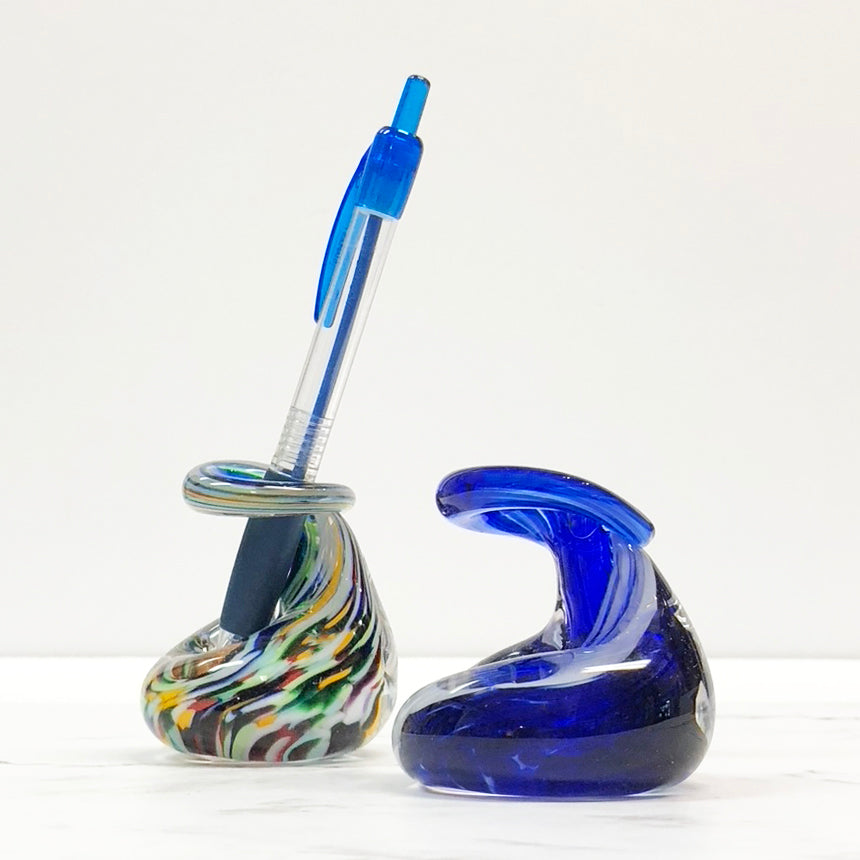 Glass Pen Holder