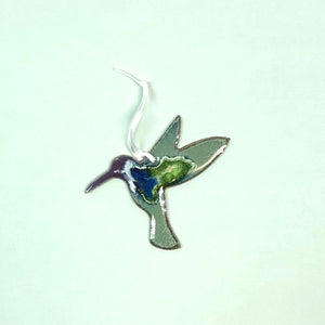 Ceramic Hummingbird Ornament