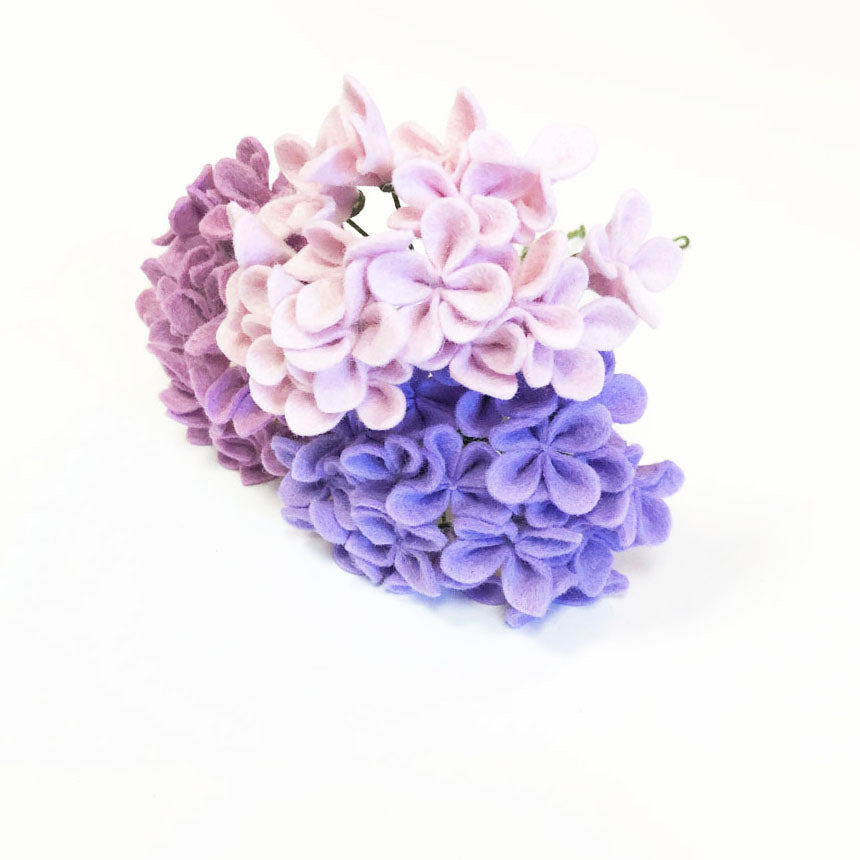 Purple Hydrangea Stem
