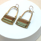 Gold Ladder Earrings