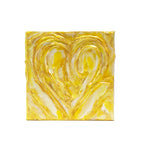 LOVE 6 x 6 painting by Mary Louise Nechtman