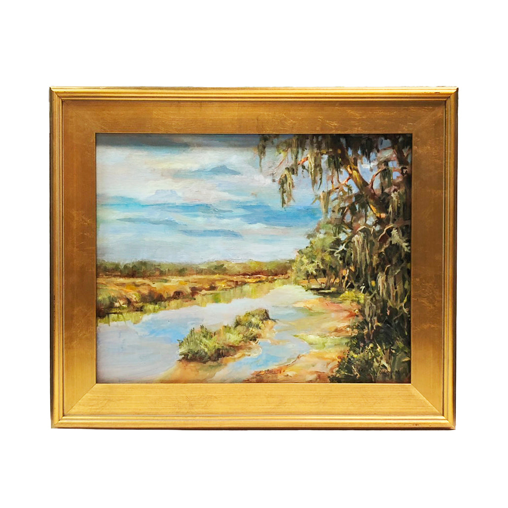 MARSH AT BOTANY BAY oil painting by Judy Adamick