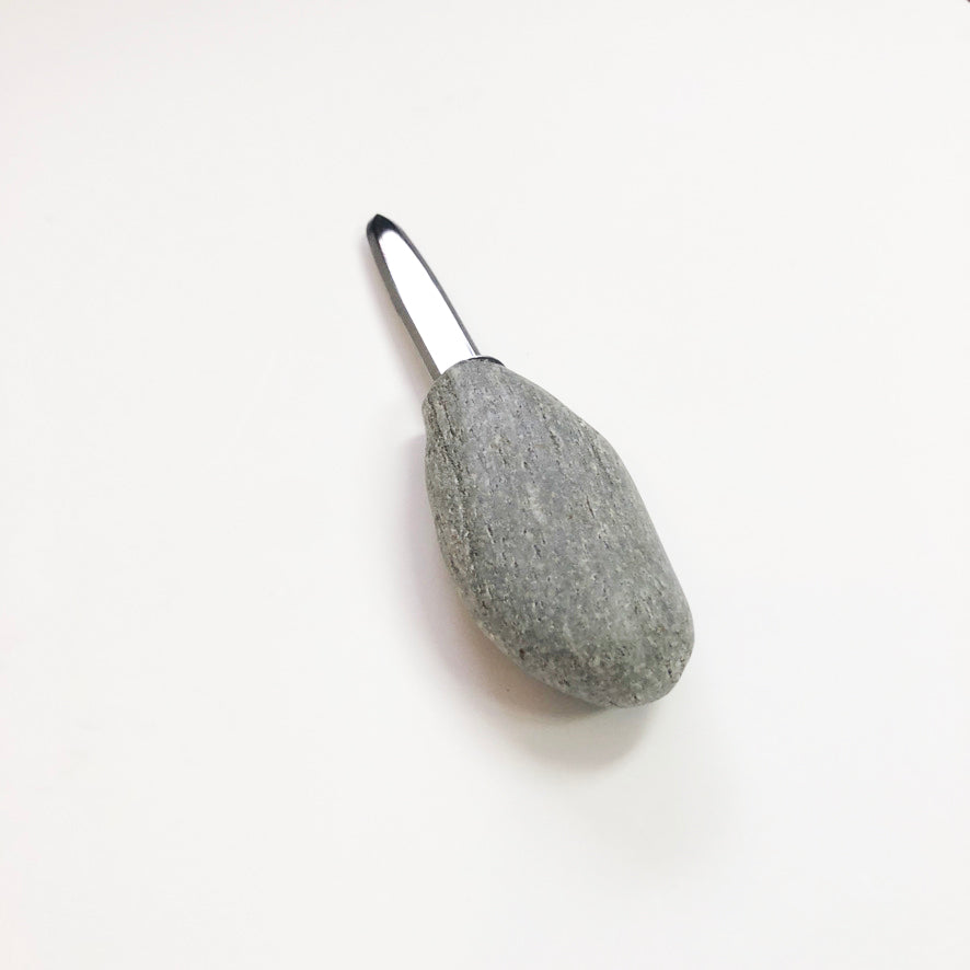 Oyster Knife with Stone Handle