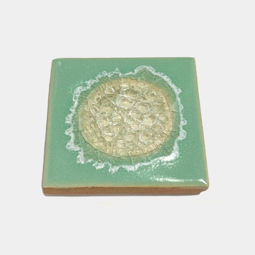 Geode Crackle Coaster