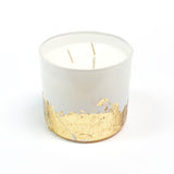 Southern Charm Gold Leaf Candle