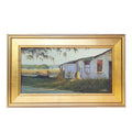 SUNDOWN AT THE OYSTER FACTORY giclee on canvas by Doug Grier