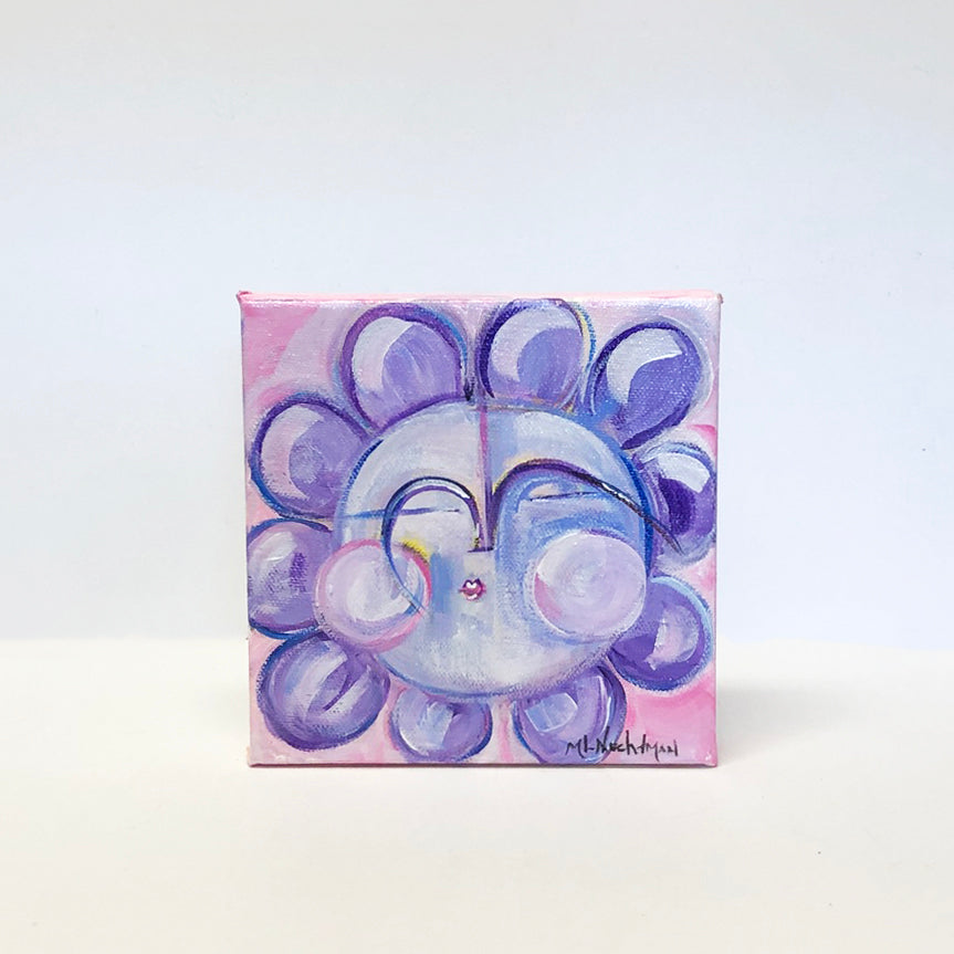 SUN SERIES original acrylic paintings by Mary Louise Nechtman