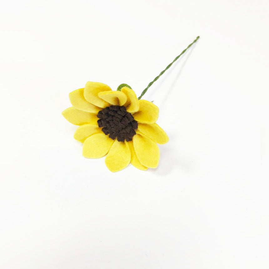 Yellow Sunflower Stem