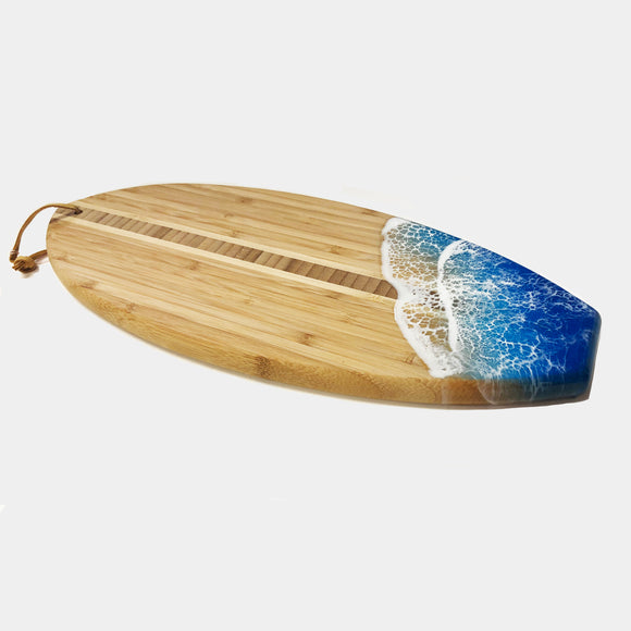 Resin Wave Surf Board Serving Board