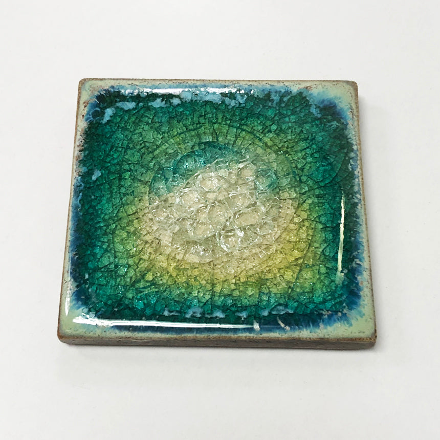 Geode Crackle Coaster