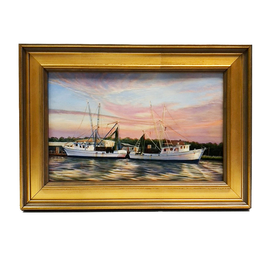 EDISTONIAN AND SARAH JANE giclee on canvas by Doug Grier