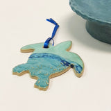 Stoneware Turtle Ornament