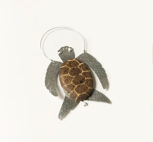 Wood Turtle Ornament