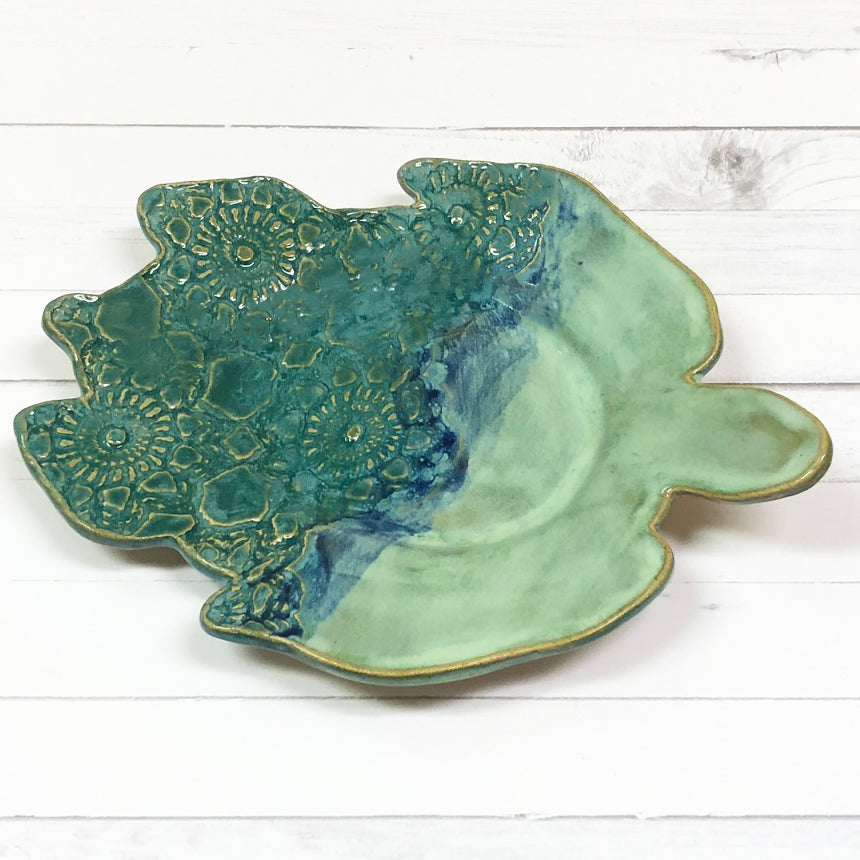 Stoneware Turtle Tray