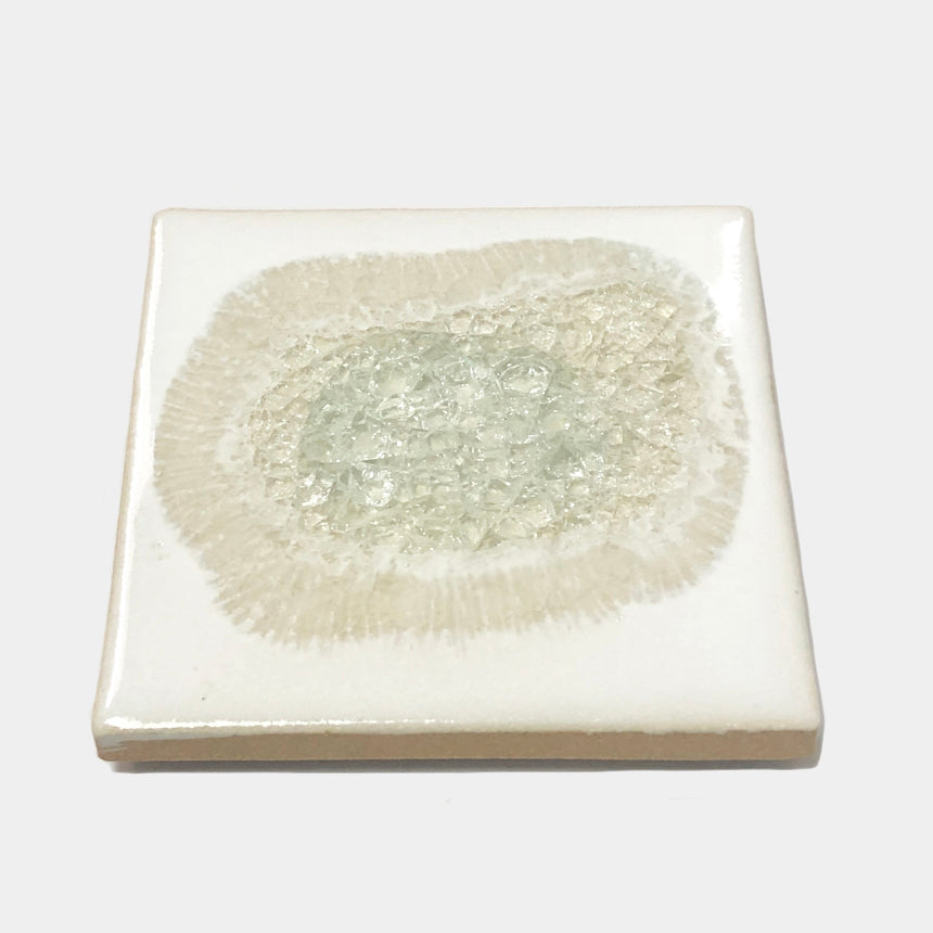 Geode Crackle Coaster