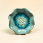 Geode Crackle Wine Bottle Stopper